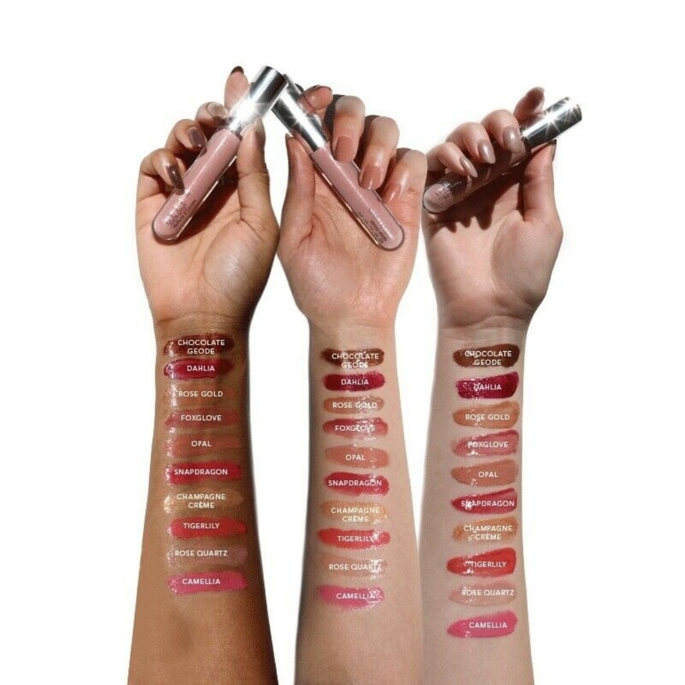 5 for $25 ✨BECCA ✨ Glow Lip Gloss CHAMPAGNE CREME - Picture 3 of 8